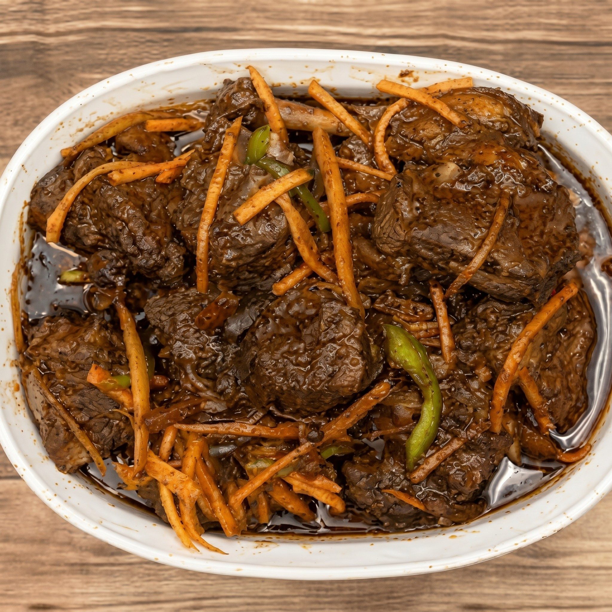 Stew Chicken.