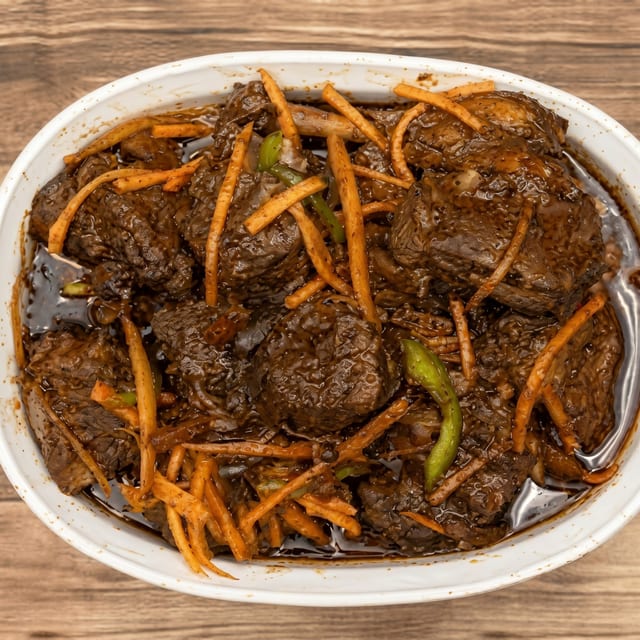 Stew Chicken.